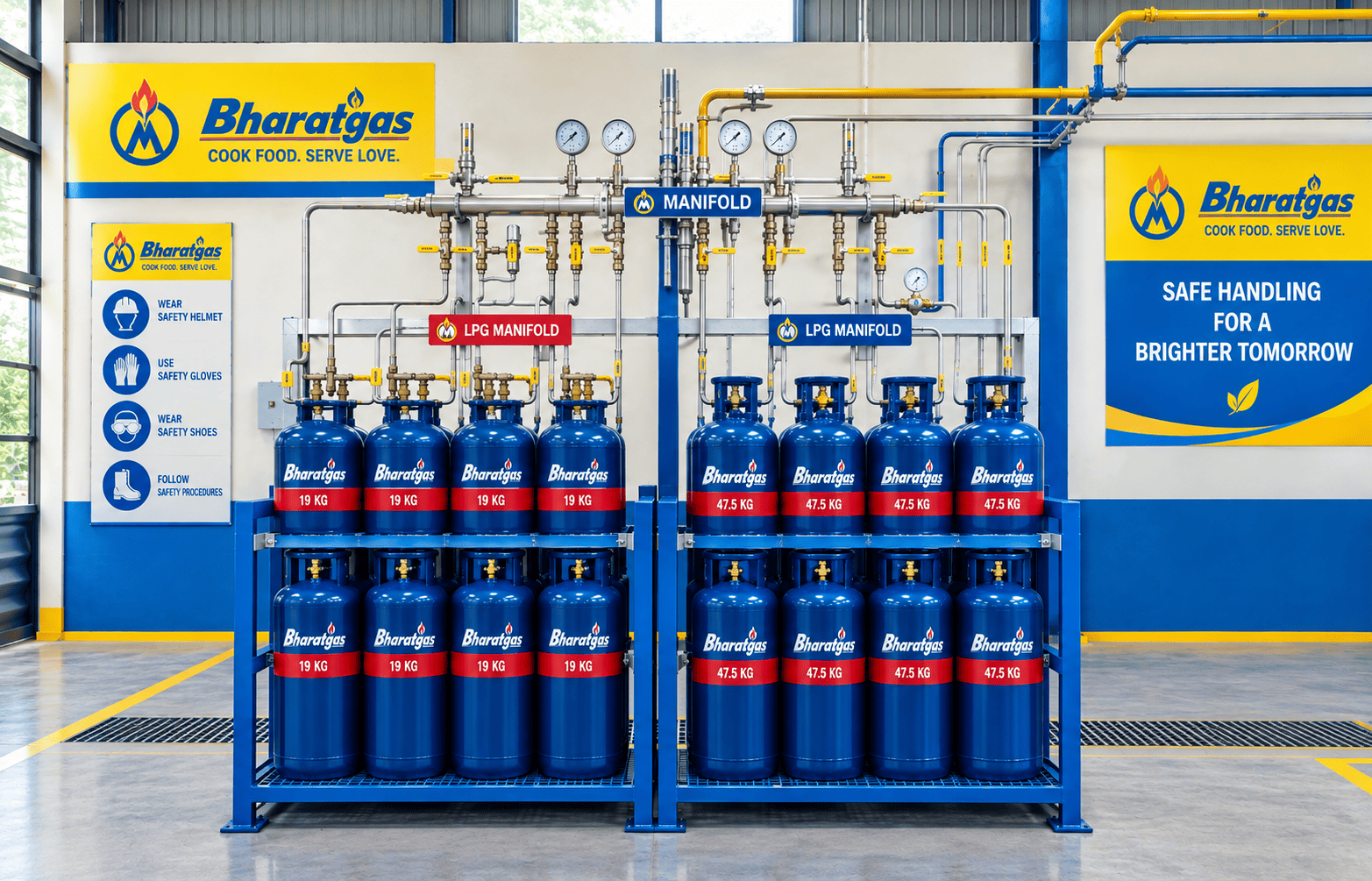 47.5 kg Industrial LPG Cylinder
